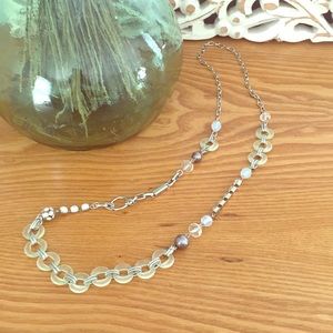 THE LIMITED Mixed media necklace